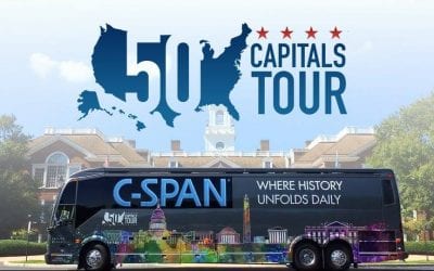 C-SPAN Bus Visiting SPHS