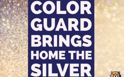 Color Guard Brings Home The Silver