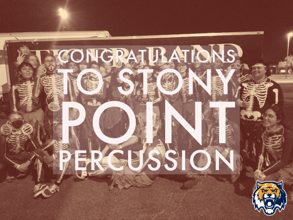 Congratulation to Stony Point Percussion